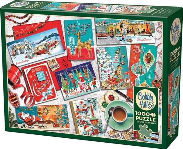 Puzzle 1000 Christmas Cards G3