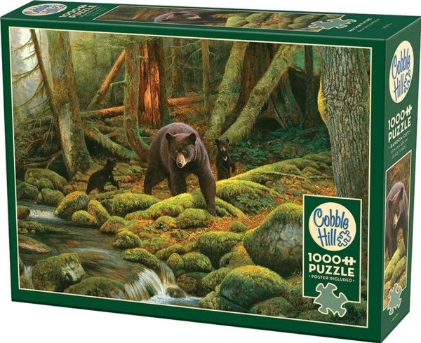 Puzzle 1000 Bärenfamilie G3