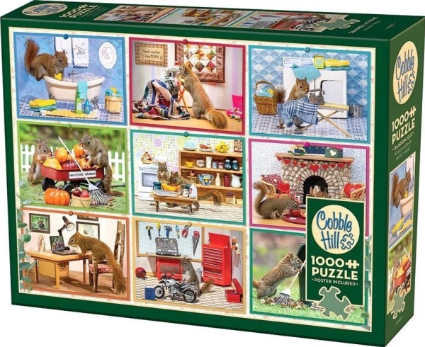 Puzzle 1000 Haus-Eichhörnchen G3