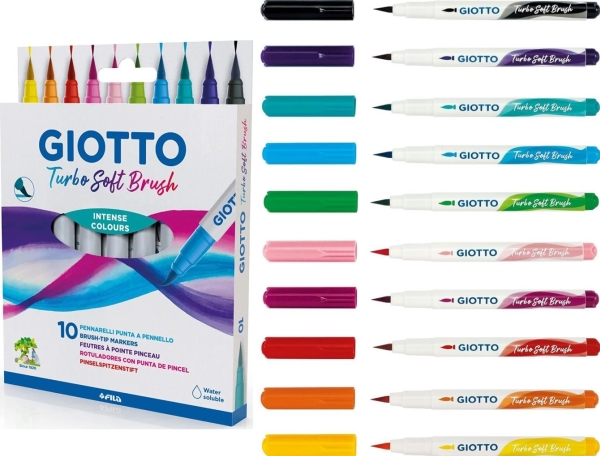 Turbo Soft Brush intense pens 10 colors | Kläder & Säkerhet - Arbetskläder - Sweatshirts | GameStuff