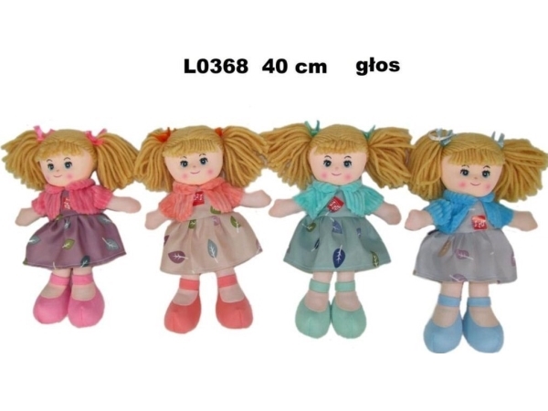 Stoffpuppe 40 Cm 4 Designs Mit Stimme 163066 Gemischter Preis Pro 1 Stück