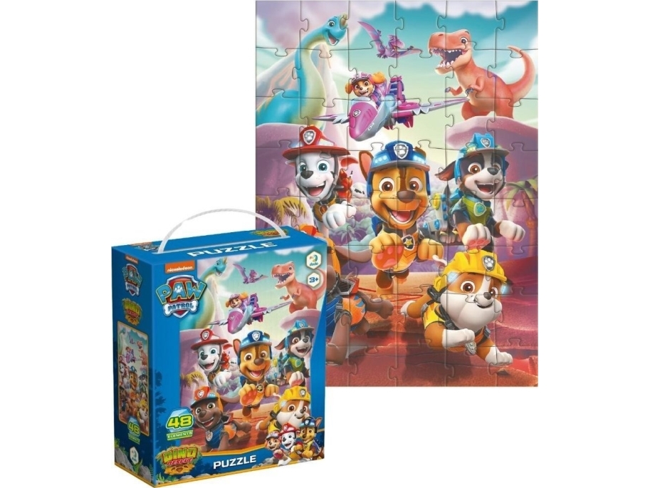 Puzzle 48 Psi-Patrouille Dinosaurier