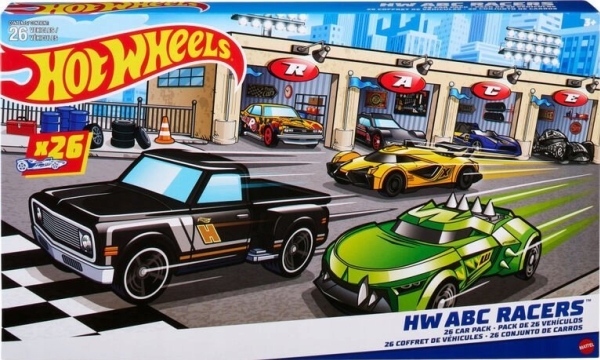 Im Hot Wheels Set Of 26 Cars With Letters Hkl76/6
