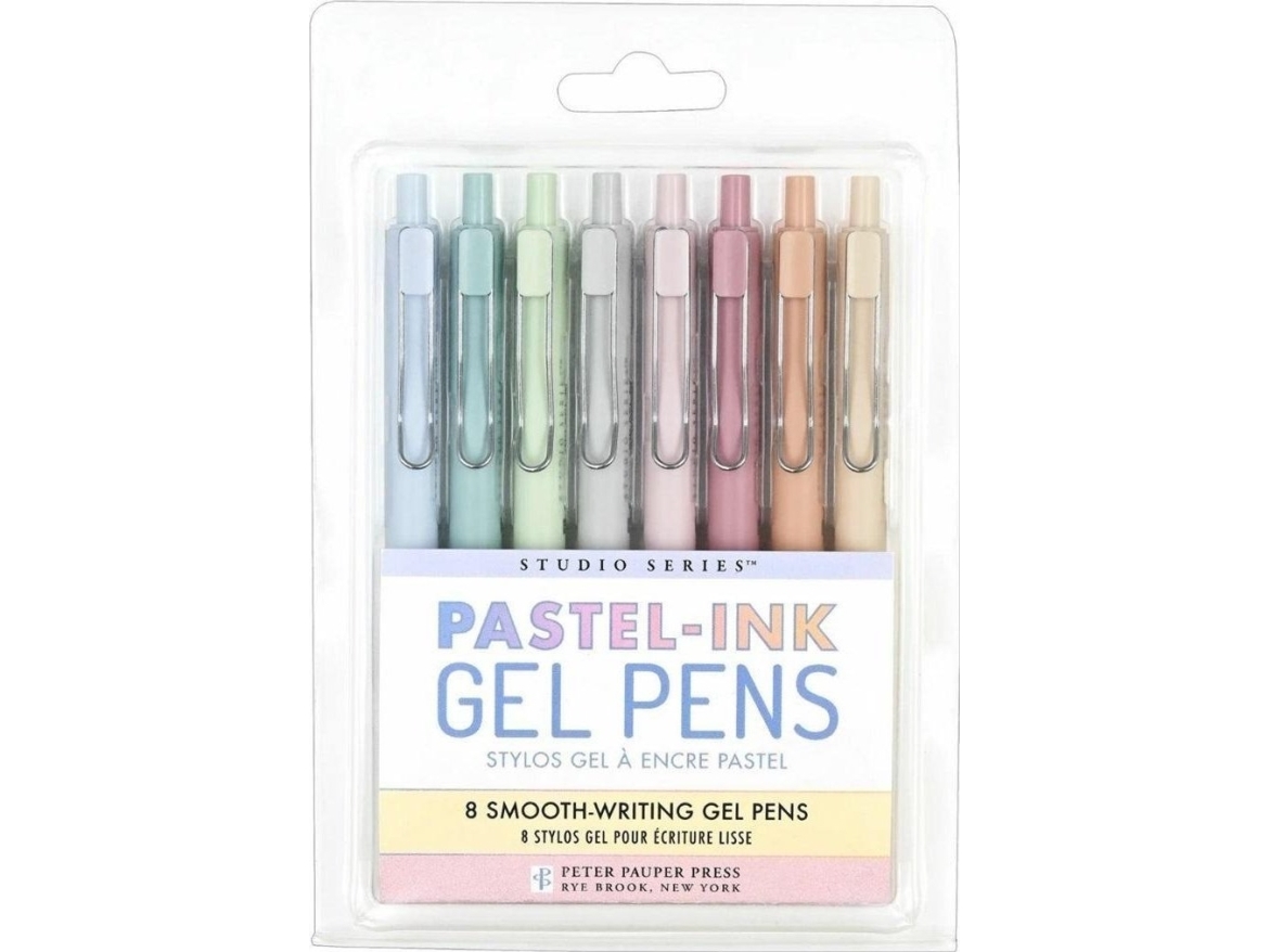 Geelikynät Pastel 8 väriä