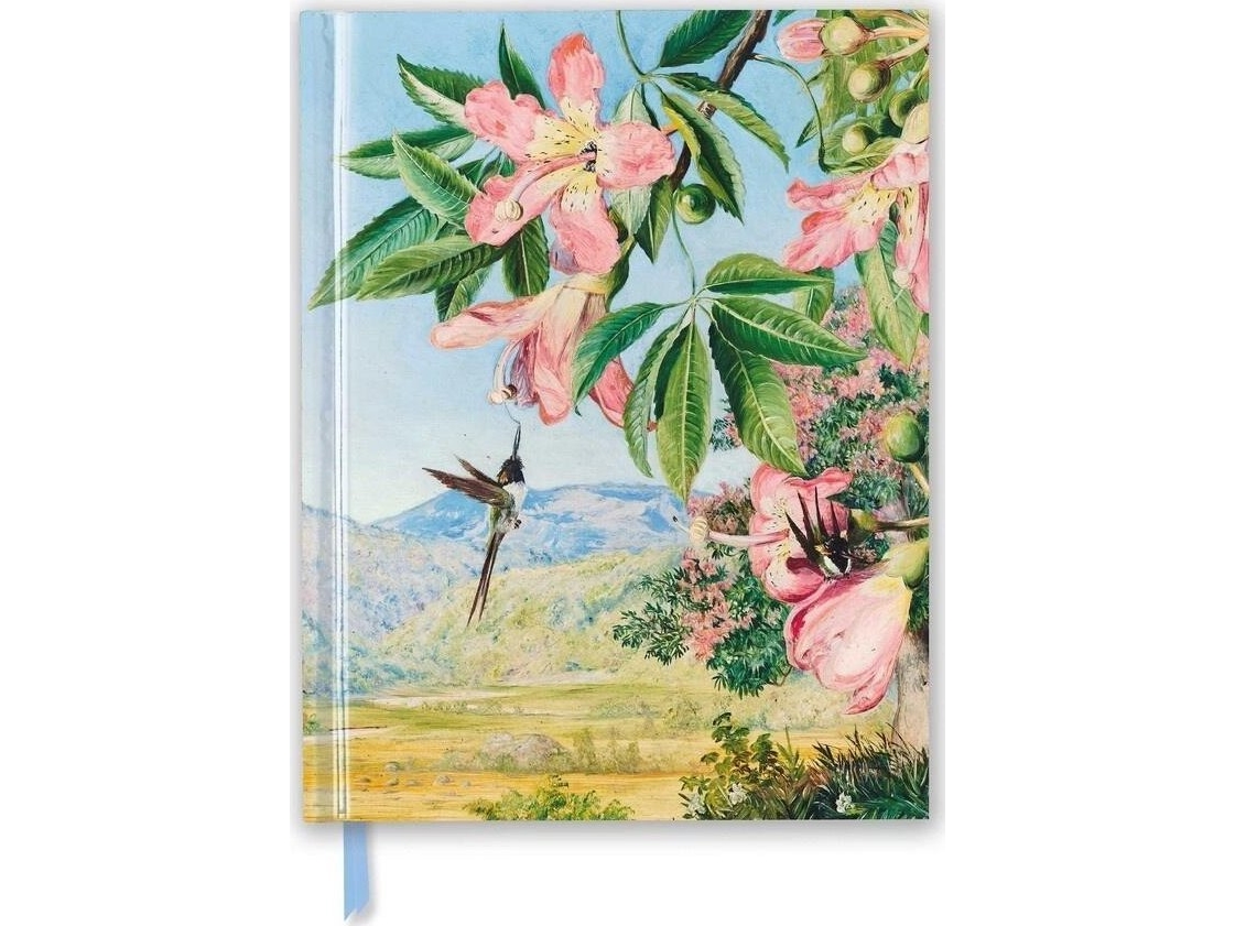 Tashka notesbog A4 glat TW blade og blomster Kew Gardens