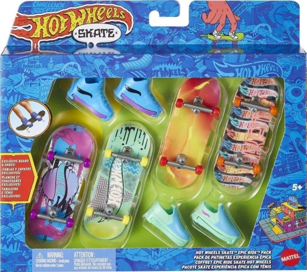 Hot Wheels Skate Board Shoes 4 Pack