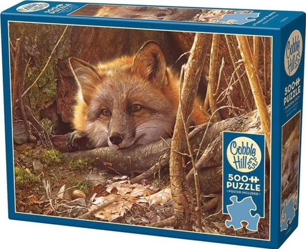 Puzzle 500 Ruhiger Fuchs G3