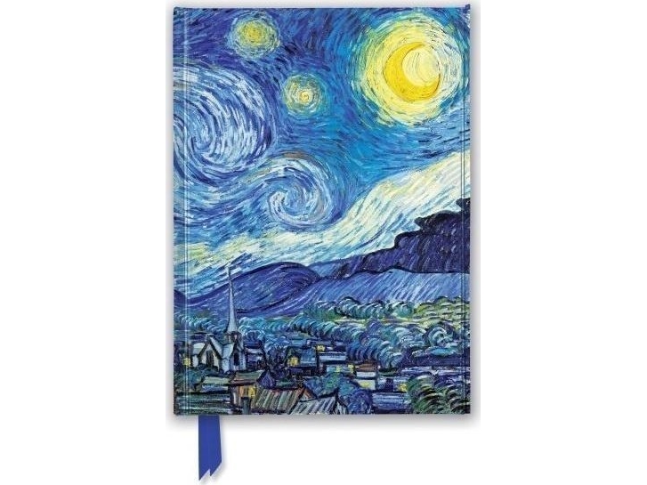Notesblok A5 Line Tw Starry Night Vincent