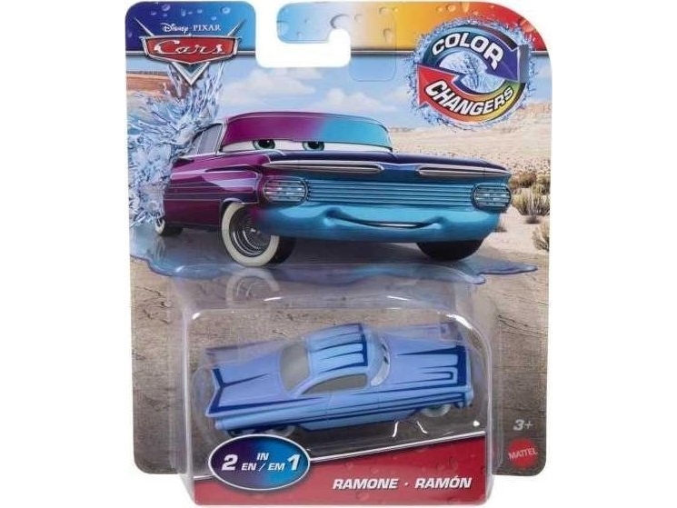 Disney Pixar Cars Disney And Pixar Cars Color Changers Ramone Bil 3 År Lila