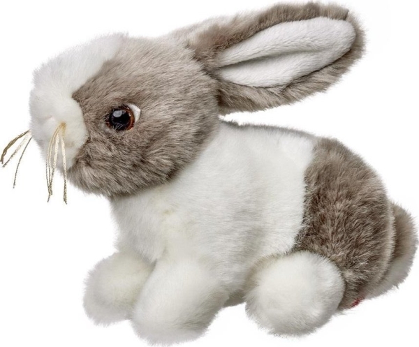 Grauer Und Weißer Hase 16Cm