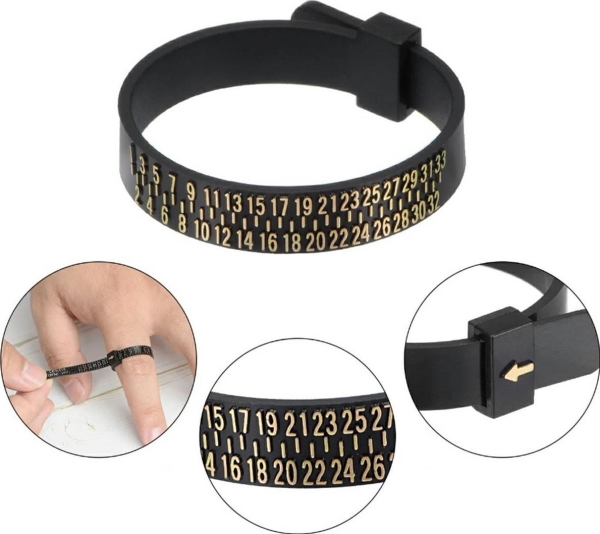 AG929B MULTISIZER GULDSMEDENS RINGMÅL