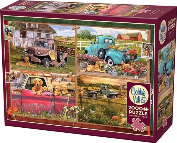 Puzzle 2000 Hundeleben G3
