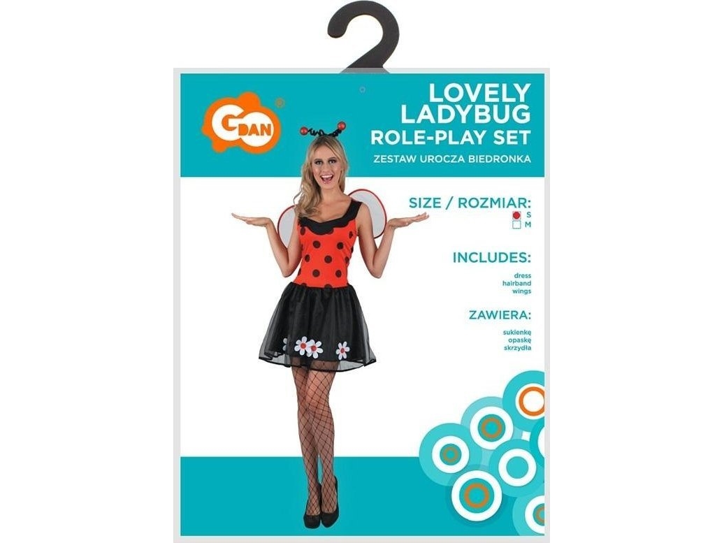Kostüm Für Erwachsene Charming Ladybug Größe S