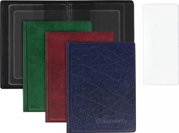 Document Cover With Proof Of Registration (10Pcs)