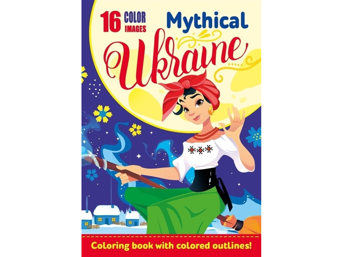 Malbuch A4 16 Bilder Folklore Der Ukraine