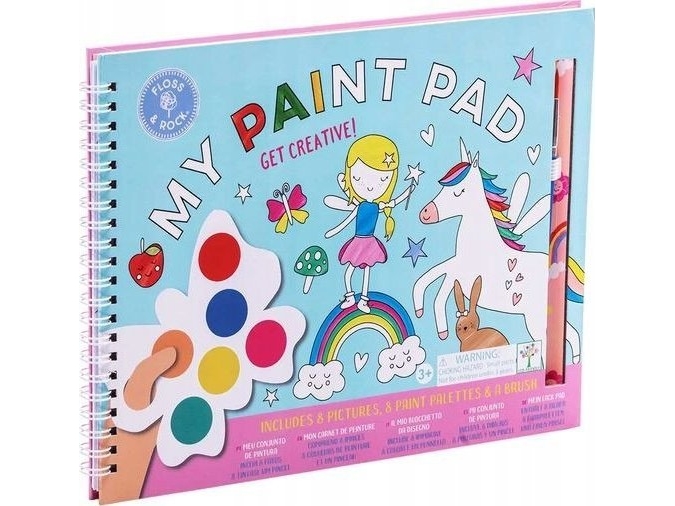 Rainbow Fairies - Creative Coloring Books With Paints