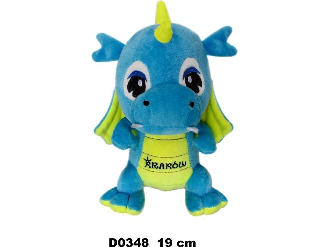 Drage "Krakow" Blå Gul 19 Cm