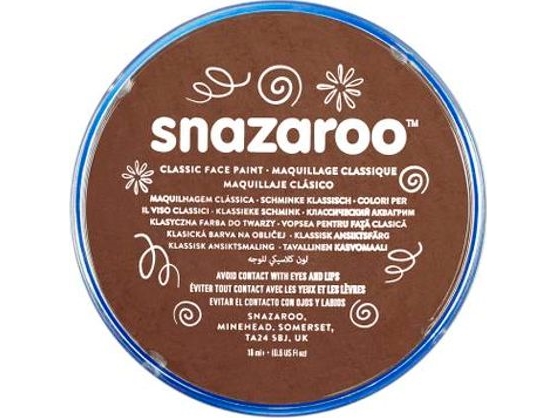 Akson Snazaroo 18 Ml Gesichts- Und Körperfarbe Hellbraun Uniw