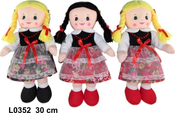 Sun-Day Highlander Stoffpuppe 3 Motive 30Cm 159435 Mix Preis Für 1 Stück