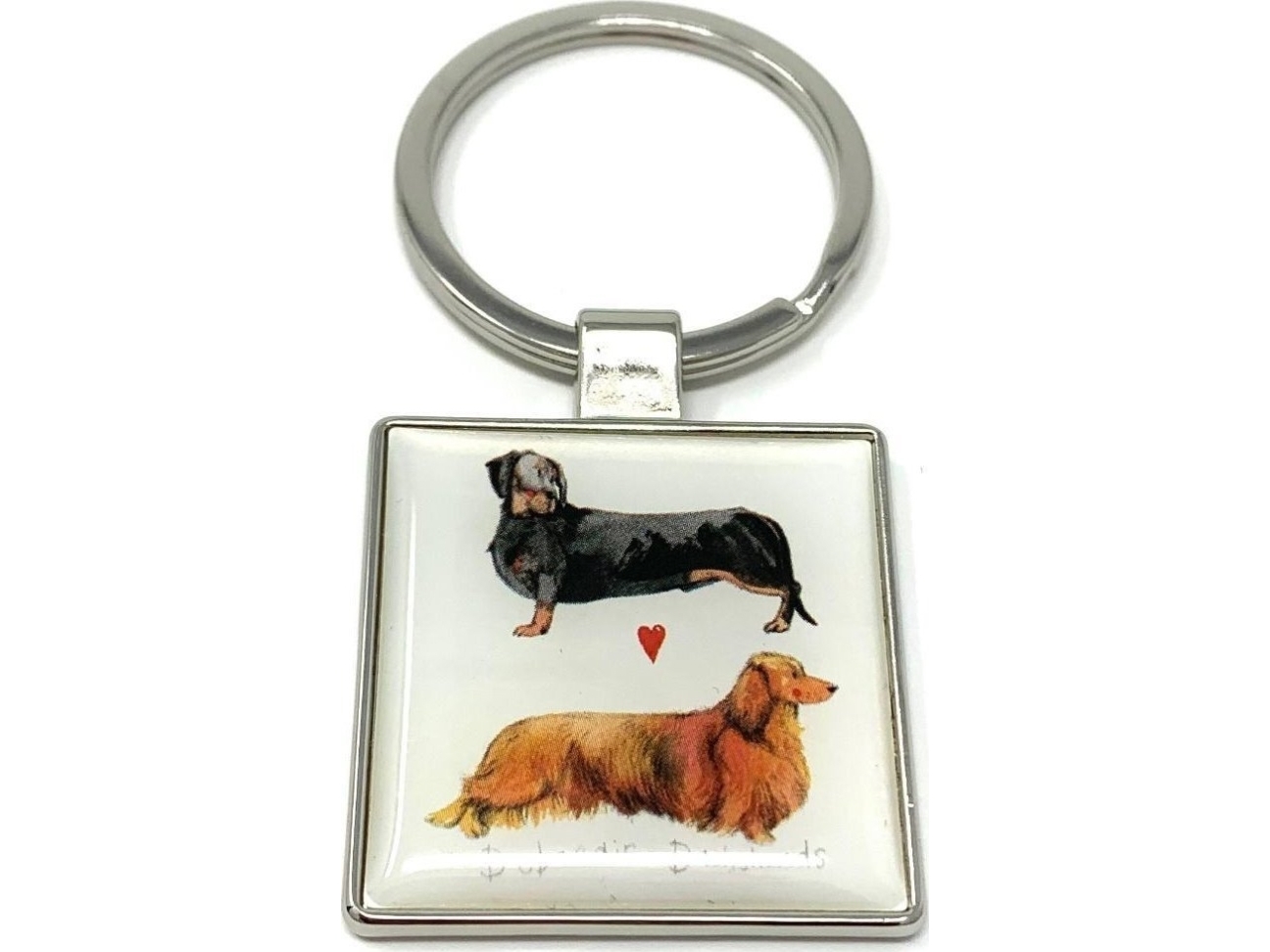 Nøglering K22 gravhund (dachshunds)