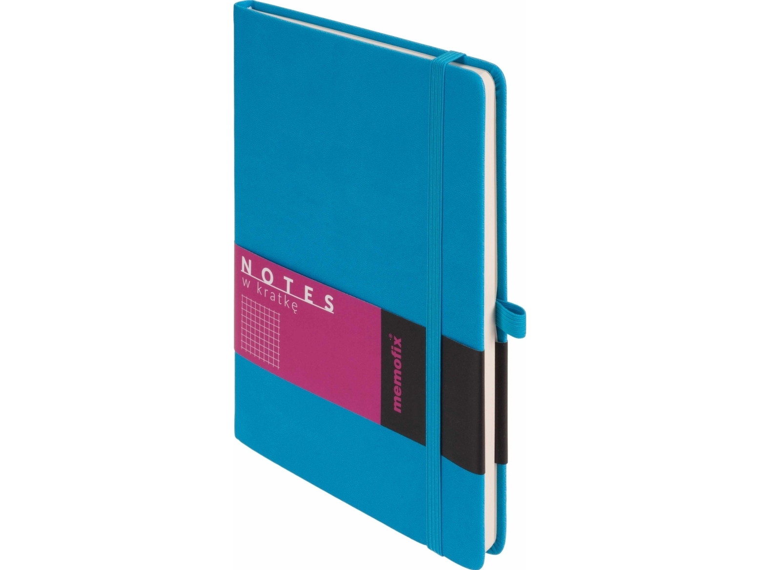 Notes Memofix A5 Kratka Turkusowy