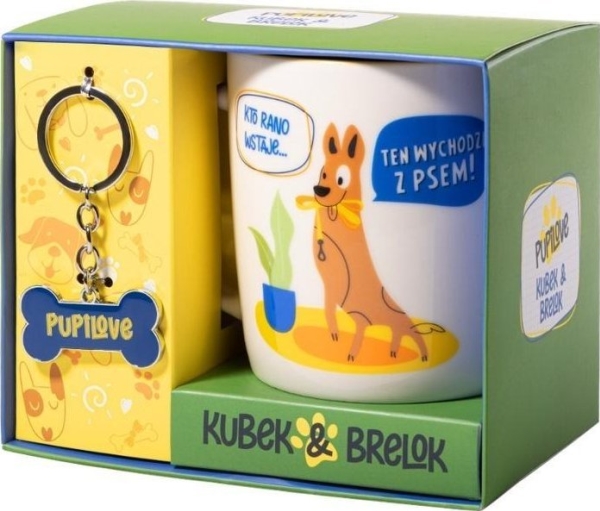 Pupilove doggie gavekrus og nøglering
