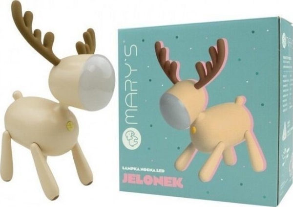 Mary`S Led Night Light Deer Beige-Mw20536