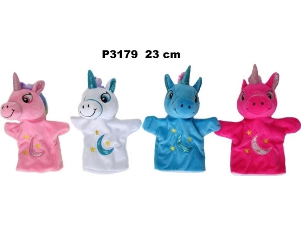 P-3179 Enhörningsdocka 4kol 23cm 154651 | Leksaker - Nallar - Gosedjur | GameStuff