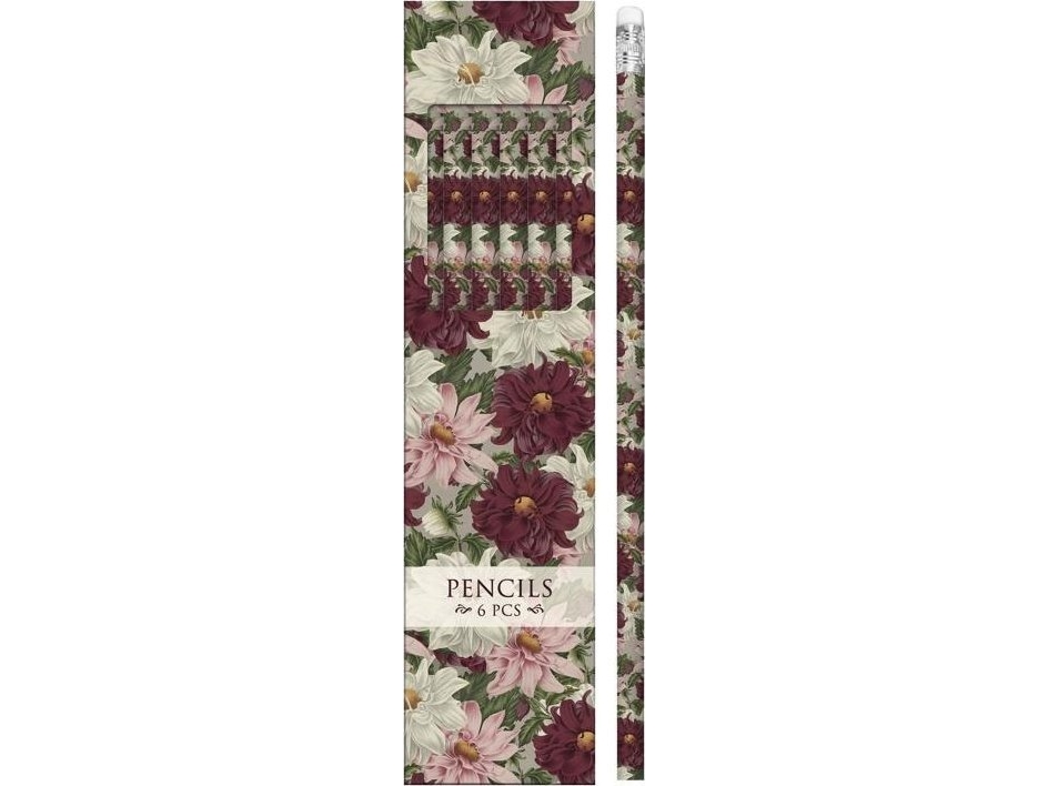 Deko-Buntstifte Stpen34 Dahlie Lila, 6 Stk