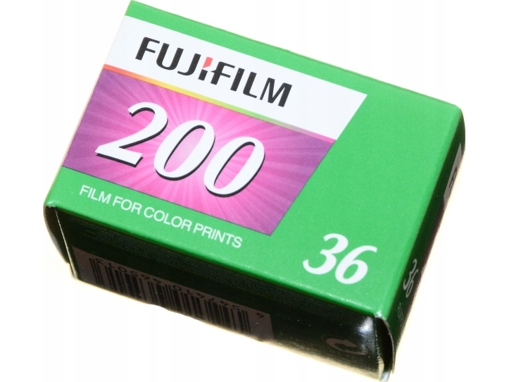 Fujifilm Fujicolor 200 - Färgfilm för snabbframkallning - 10 exponeringar | Foto och video - Analog kamera | GameStuff
