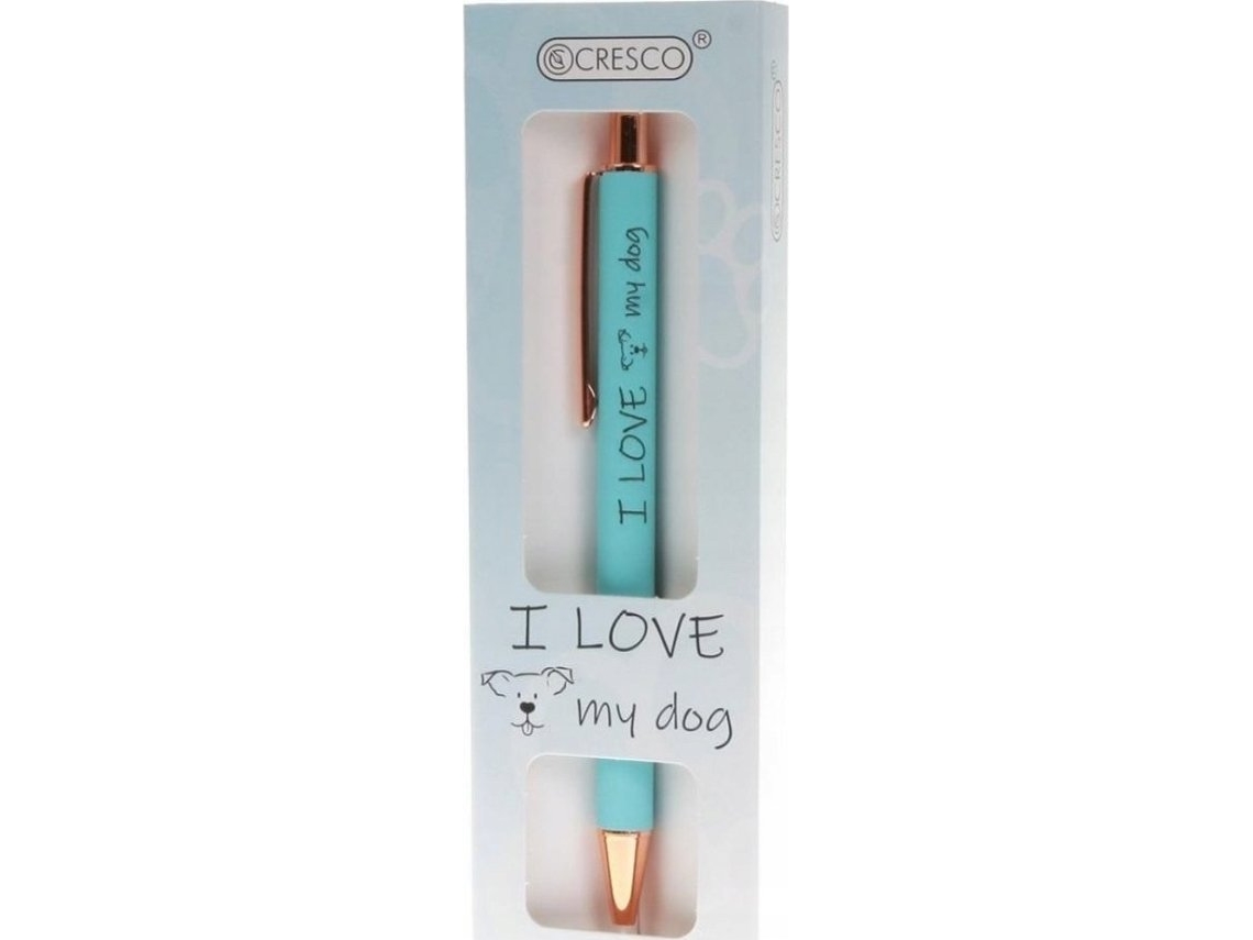 Długopis I Love My Dog w etui | Skrivredskap - Kulspetspennor & Reservoarpennor - Kulspetspennor utan tryckknapp | GameStuff