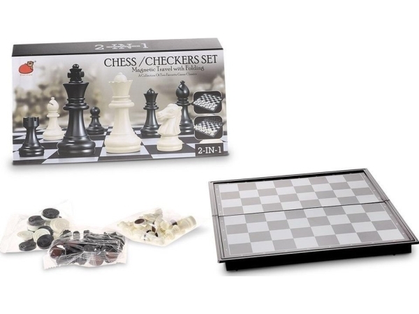 Schach Und Dame 2In1