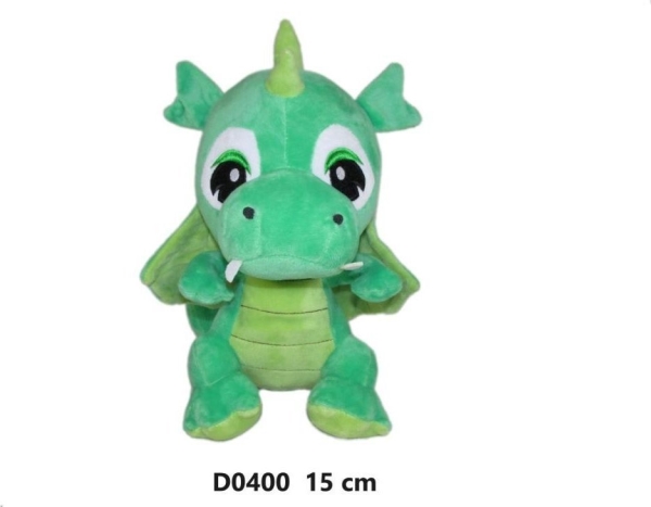 Hellgrüner Drache 15Cm