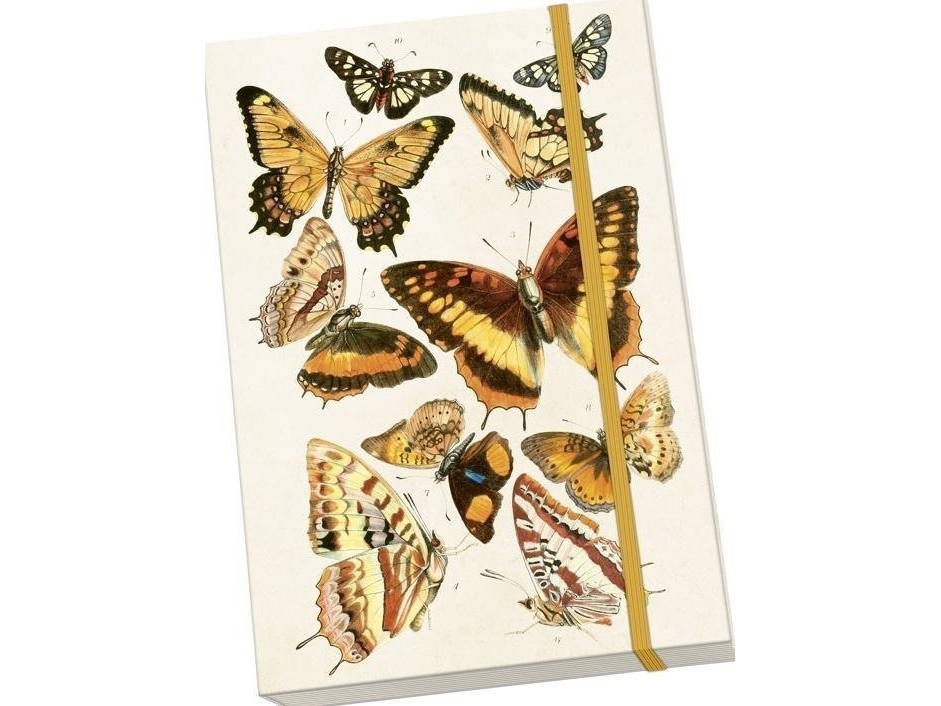 Dekorativ notesbog A5 STNOTE 132 Sommerfugle