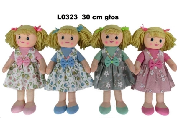 Sun-Day kludedukke 30 cm 4wz med stemme 156631 pris pr. 1 stk