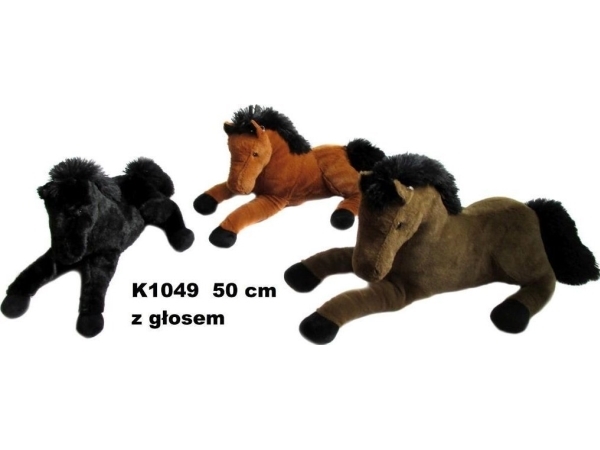 Sun Day *Ast. Plusz Pferd, 50 Cm, Stimme, 3 Farben.