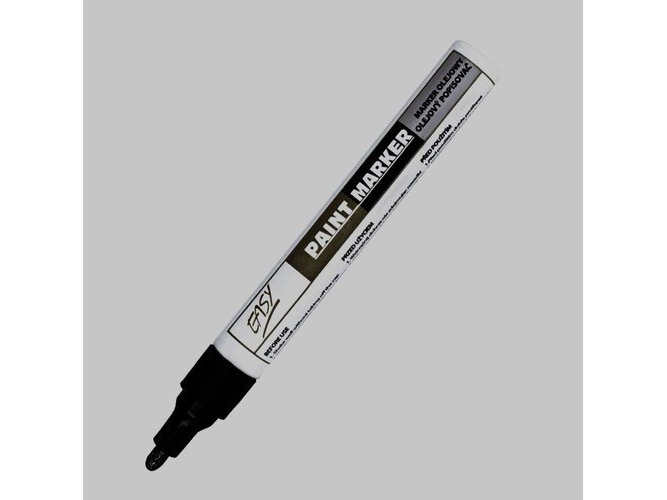 Oil marker waterproof black (10pcs) EASY | Skrivredskap - Märkpennor - Industriell markör | GameStuff