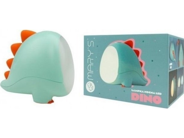 Plexido LED natlampe dino grøn