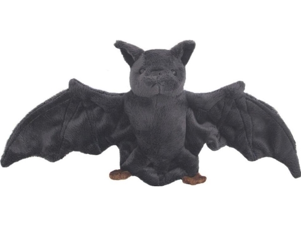 Sort Flagermus 50 Cm