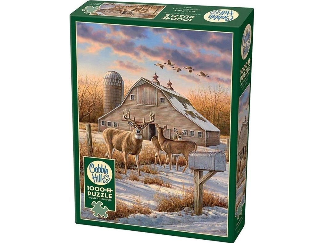 Puzzle 1000 Ländliche Landschaft G3
