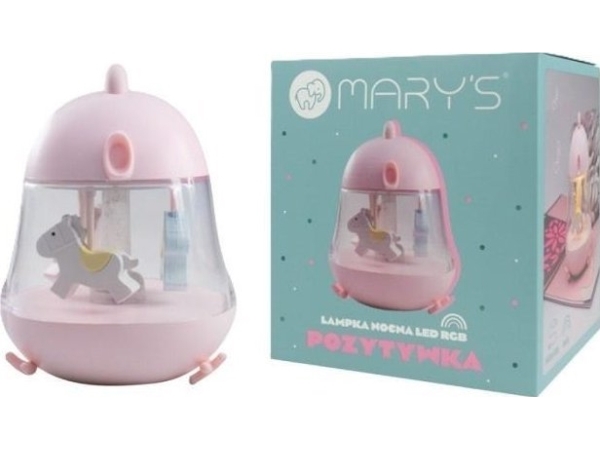 MARY`S MUSIC BOX LED natlys RGB pink MW20775