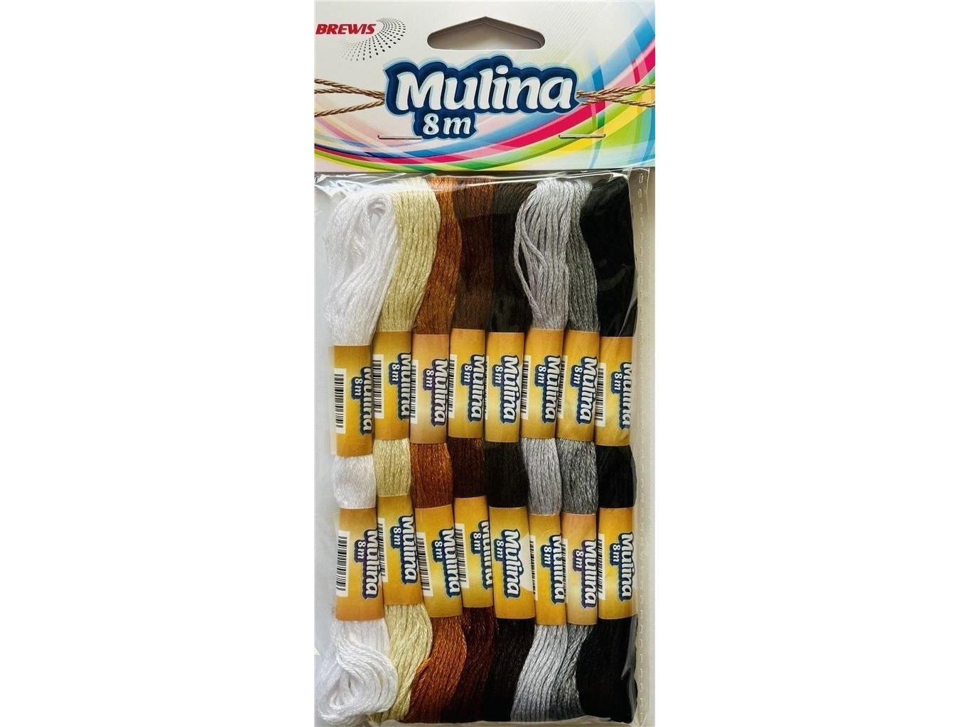 Moulin Weiß/Beige/Braun/Schwarz 8 M