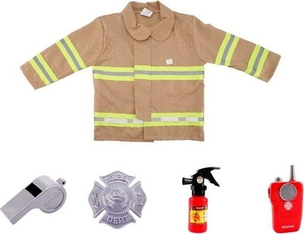 Feuerwehrmann-Outfit Mit Zubehör