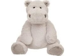 Hippo Ivo Grå 28 Cm