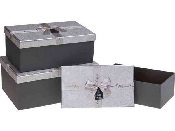 Gift box PUG-23244-PR 3pcs ROZETTE