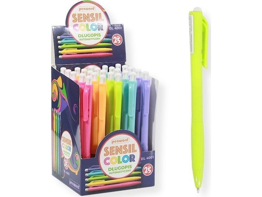 Długopis Color Sensil (25Szt)