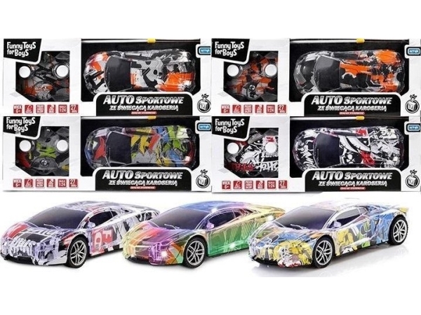 Sports Car With Glowing Body Toys For Boys
