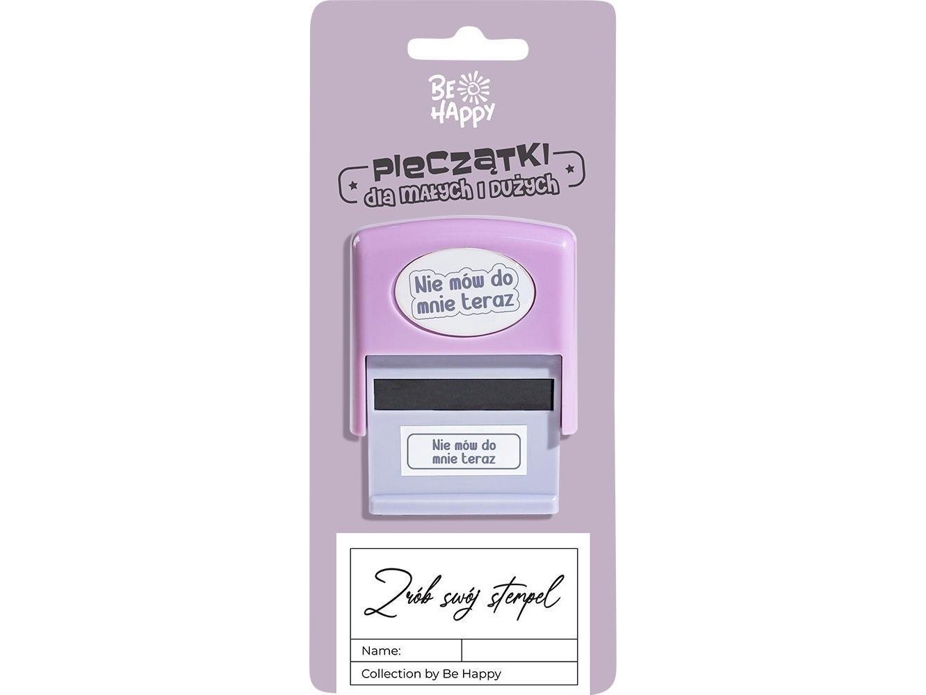 Stämpel med texten Dont talk to me now | Kontorsmaterial - Stämpel - Special stämpel | GameStuff