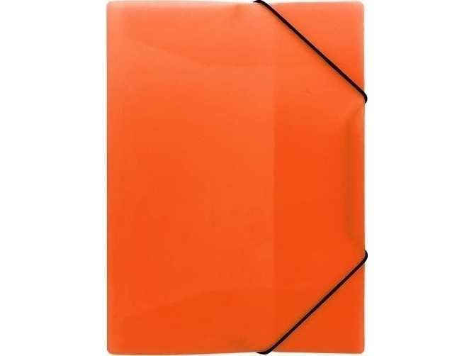 Mappe Med Viskelæder Pp A4 Neon Pink B-Fol