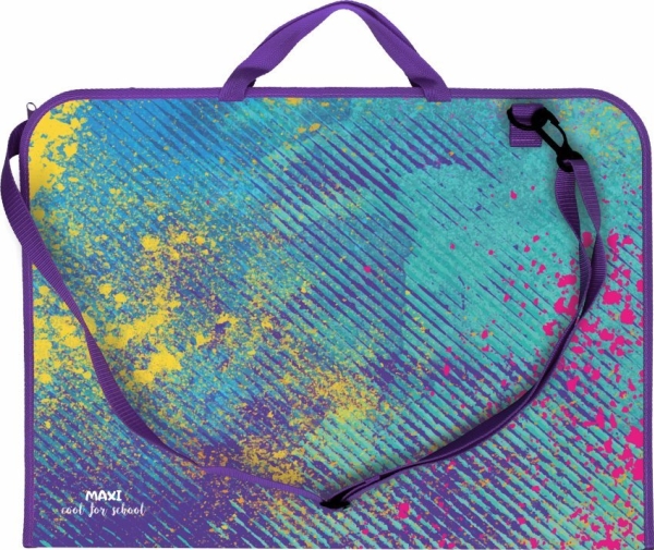 Biurfol A3 tegnemappe med plastremshåndtag PP Artistic